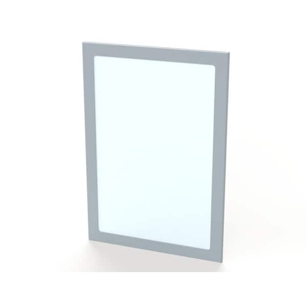 Window, 19-1/2 in. H x 13-1/2 in. W x 0.38 in. L, 304 Stainless Steel